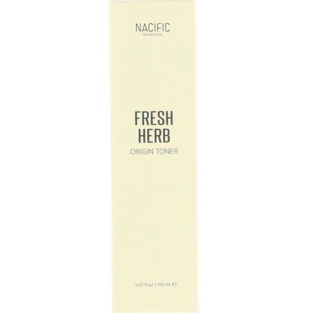K美容潔面乳, 磨砂膏: Nacific, Fresh Herb Origin Toner, 5.07 fl oz (150 ml)