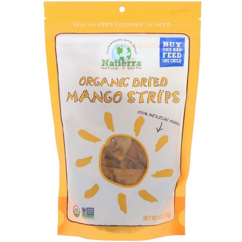 Natierra, Organic Dried, Mango Strips, 8 oz (227 g) Review