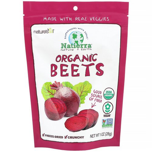 Natierra, Organic Freeze-Dried, Beets, 1 oz (28 g) Review