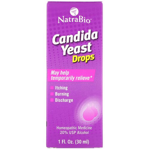 NatraBio, Candida Yeast Drops, 1 fl oz (30 ml) Review