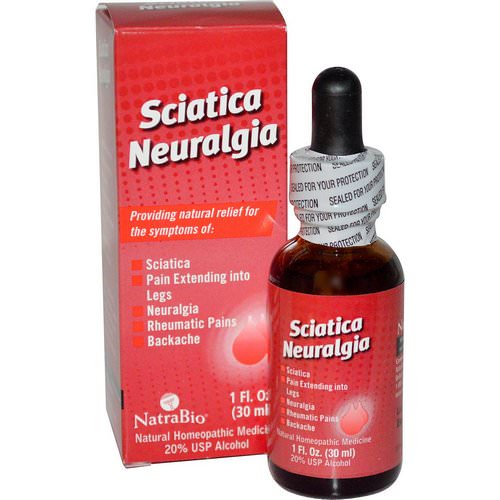 NatraBio, Sciatica Neuralgia, 1 fl oz (30 ml) Review