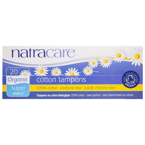 Natracare, Organic Cotton Tampons, Super, 20 Tampons Review