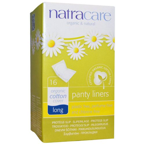 Natracare, Organic & Natural Panty Liners, Long, 16 Liners Review
