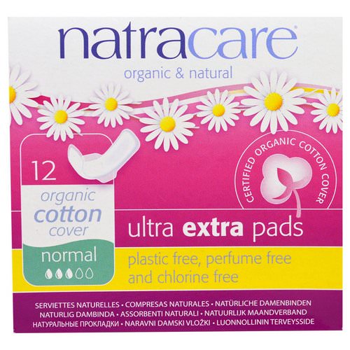 Natracare, Organic & Natural, Ultra Extra Pads, Normal, 12 Pads Review