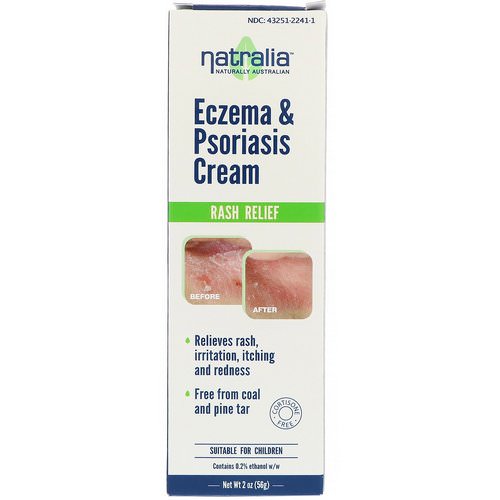 Natralia, Eczema & Psoriasis Cream, 2 oz (56 g) Review