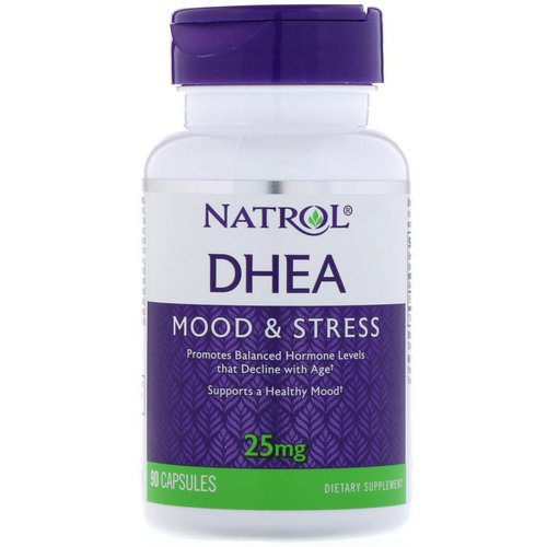 Natrol, DHEA, 25 mg, 90 Capsules Review