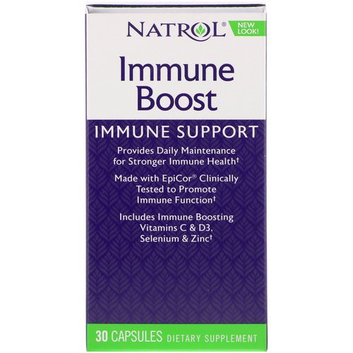 Natrol, Immune Boost, 30 Capsules Review