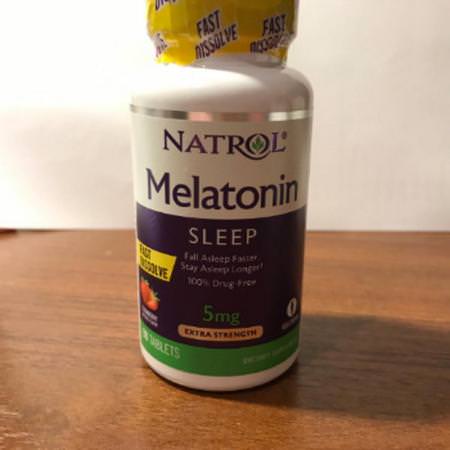 Natrol Melatonin - 褪黑激素, 睡眠, 補品