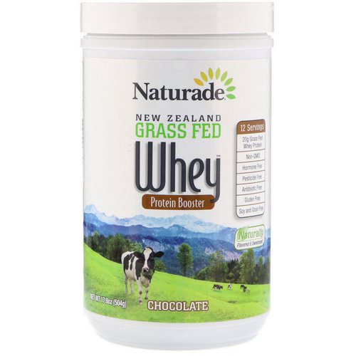 Naturade, New Zealand Grass Fed Whey Protein Booster, Chocolate, 17.8 oz (504 g) Review