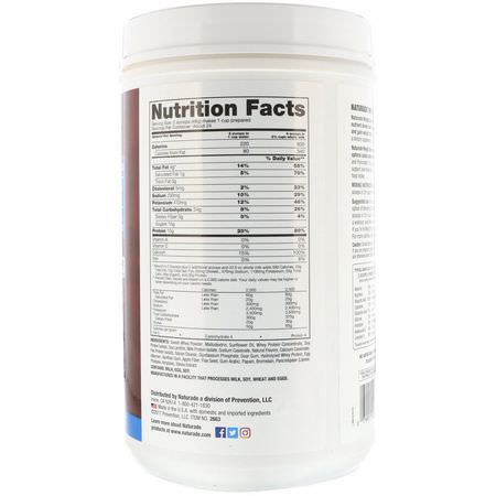 體重增加者, 蛋白質: Naturade, Weight Gain, Vanilla, 2.5 lbs (40.6 oz)