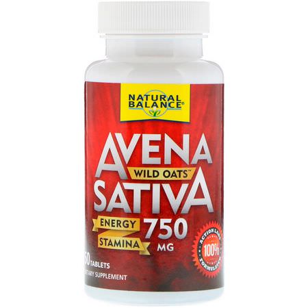 Natural Balance Avena Sativa Wild Oats - 燕麥苜蓿野生燕麥, 順勢療法