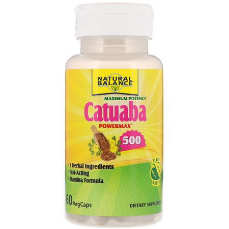 Natural Balance Catuaba - Catuaba, 順勢療法, 草藥