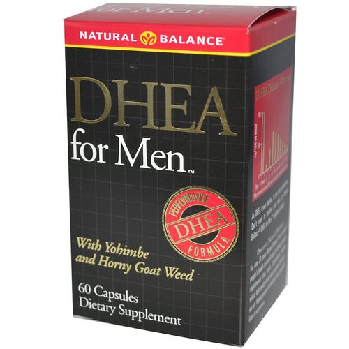 Natural Balance, DHEA for Men, 60 Capsules Review