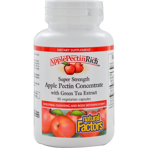 Natural Factors, ApplePectinRich, Super Strength Apple Pectin Concentrate, 90 Veggie Caps Review