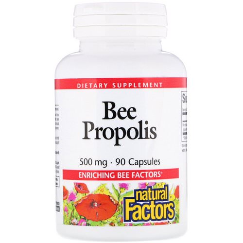 Natural Factors, Bee Propolis, 250 mg, 90 Capsules Review