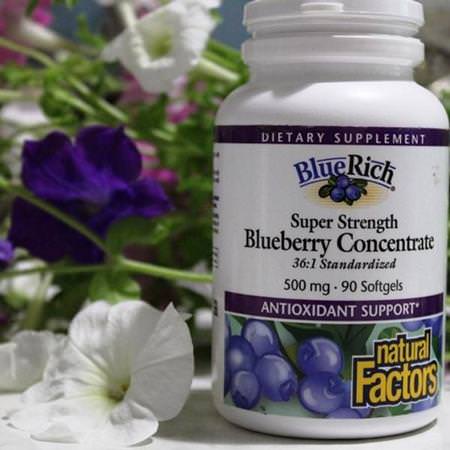 藍莓補充劑,順勢療法,草藥