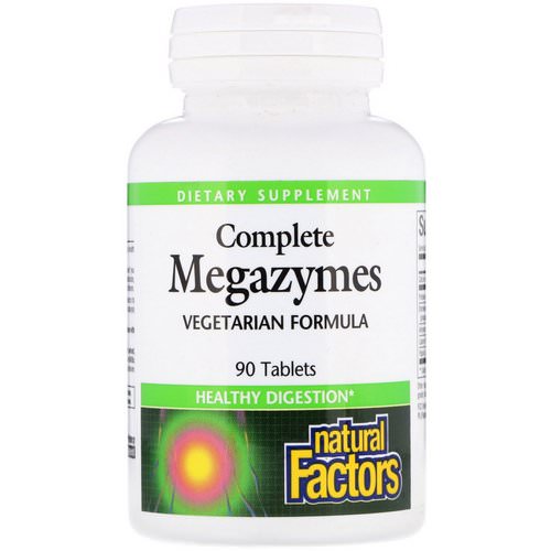 Natural Factors, Complete Megazymes, 90 Tablets Review