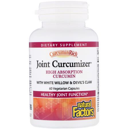 Natural Factors Curcumin - 薑黃素, 薑黃, 抗氧化劑, 補品