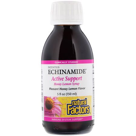 Natural Factors Cold Cough Flu Echinacea - 紫錐菊, 順勢療法, 草藥, 流感
