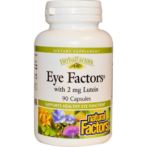 Natural Factors, Eye Factors with 2 mg Lutein, 90 Capsules Review
