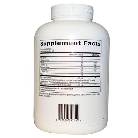 PGX, 體重: Natural Factors, PGX Daily, Ultra Matrix Softgels, 750 mg, 240 Softgels