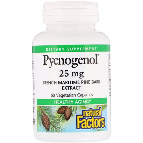 Natural Factors, Pycnogenol, 25 mg, 60 Vegetarian Capsules Review