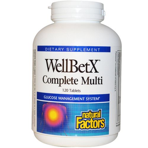 Natural Factors, WellBetX Complete Multi, 120 Tablets Review