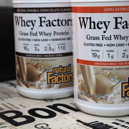 Natural Factors Whey Protein Blends - 乳清蛋白, 運動營養