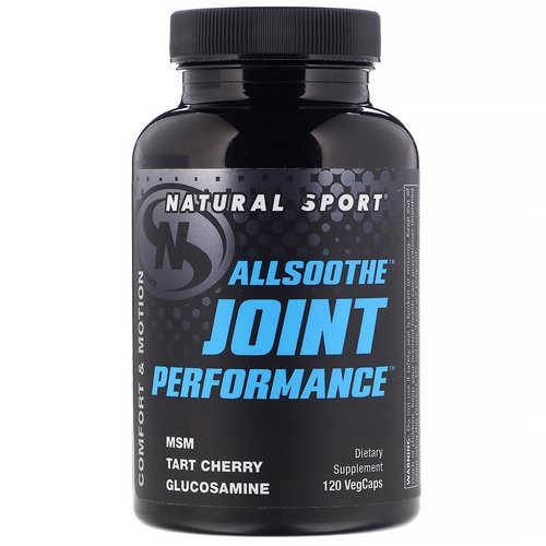 Natural Sport, AllSoothe, Joint Performance, 120 VegCaps Review
