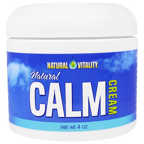 Natural Vitality, Natural Calm Cream, 4 oz Review