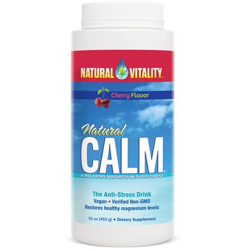 Natural Vitality, Natural Calm, The Anti-Stress Drink, Cherry Flavor, 16 oz (453 g) Review
