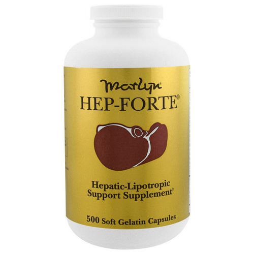 Naturally Vitamins, Marlyn, Hep-Forte, 500 Soft Gelatin Capsules Review