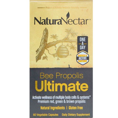 NaturaNectar, Bee Propolis Ultimate, 60 Vegetable Capsules Review