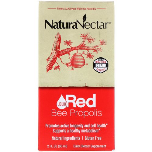 NaturaNectar, Liquid Red Bee Propolis, 2 fl oz (60 ml) Review
