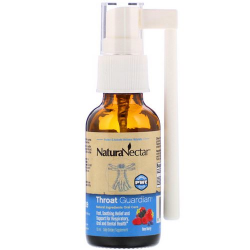 NaturaNectar, Throat Guardian Spray, Bee Berry, 10 ml Review
