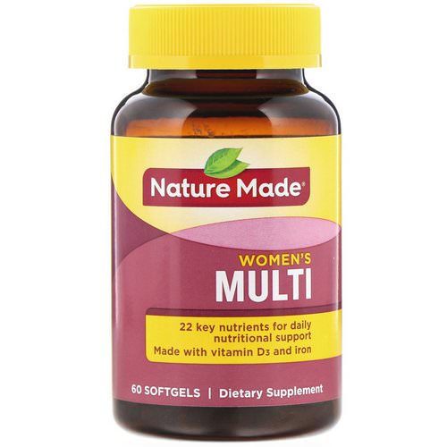Nature Made, Women's Multi, 60 Softgels Review
