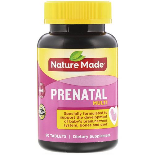 Nature Made, Multi Prenatal, 90 Tablets Review