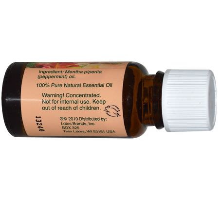 薄荷油, 提神: Nature's Alchemy, Peppermint Oil, .5 oz (15 ml)
