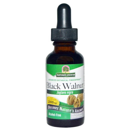 Nature's Answer, Black Walnut, Alcohol-Free, 2000 mg, 1 fl oz (30 ml) Review