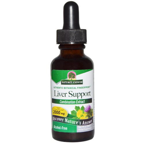Nature's Answer, Liver Support, Alcohol-Free, 2000 mg, 1 fl oz (30 ml) Review