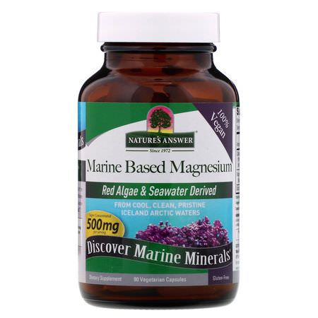Nature's Answer Magnesium Formulas - 鎂, 礦物質, 補品