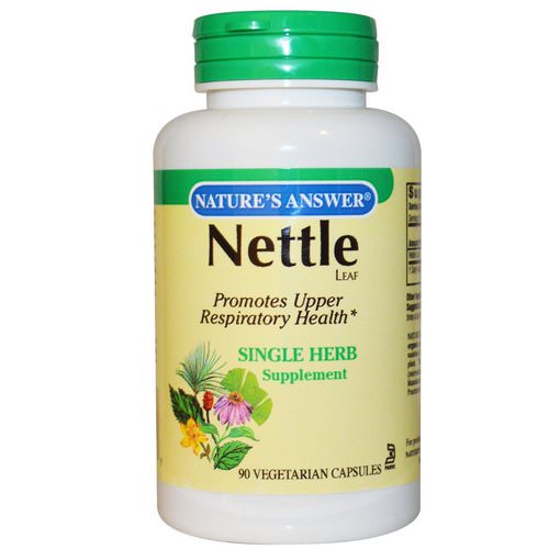 Nature's Answer, Nettle, 900 mg, 90 Vegetarian Capsules Review