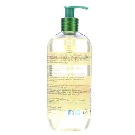 沐浴露, 嬰兒沐浴露: Nature's Baby Organics, Shampoo & Body Wash, Coconut Pineapple, 16 oz (473.2 ml)