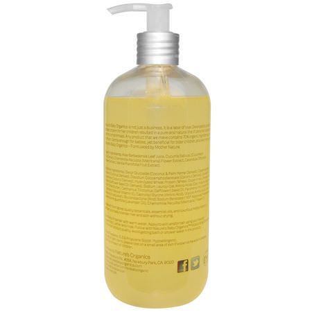 沐浴露, 嬰兒沐浴露: Nature's Baby Organics, Shampoo & Body Wash, Lavender Chamomile, 16 oz (473.2 ml)