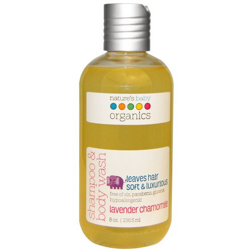 Nature's Baby Organics, Shampoo & Body Wash, Lavender Chamomile, 8 oz (236.5 ml) Review