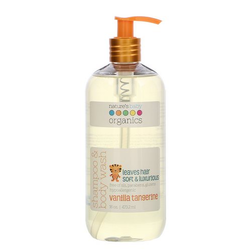 Nature's Baby Organics, Shampoo & Body Wash, Vanilla Tangerine, 16 oz (473.2 ml) Review