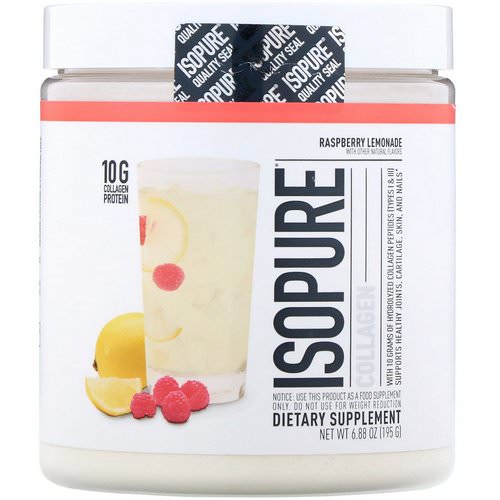 Nature's Best, IsoPure, Collagen, Raspberry Lemonade, 6.88 oz (195 g) Review