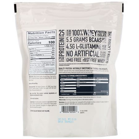 乳清蛋白, 運動營養: Nature's Best, IsoPure, Low Carb Protein Powder, Banana, 1 lb (454 g)