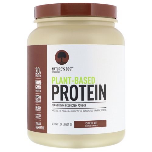 Nature's Best, IsoPure, Plant-Based Protein, Chocolate, 1.37 lb (621 g) Review