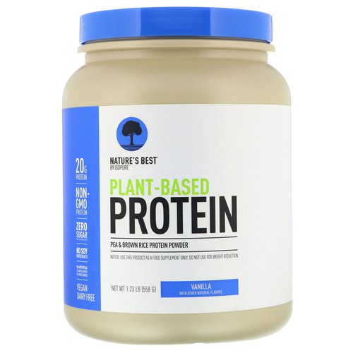 Nature's Best, IsoPure, Plant-Based Protein, Vanilla, 1.23 lb (558 g) Review